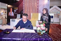 LAWATAN MR. GUAN JUN, MAJOR GENERAL OF THE EQUIPMENT DEVELOPMENT DEPARTMENT, MINISTRY OF NATIONAL DEFENSE OF CHINA DAN DELEGASI KE MUZIUM NEGARA