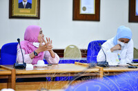 LAWATAN PENSYARAH DARI KOLEJ PENGAJIAN SENI KREATIF UiTM SHAH ALAM KE GALERI MUZIK