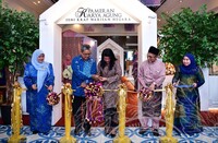 MAJLIS PELANCARAN PAMERAN KARYA AGUNG, PAMERAN SEMANGAT ASEAN & JAMUAN HARI RAYA JMM