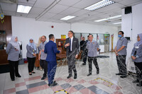 LAWATAN KERJA TKSU(K) YBRS  EN. MOHD YUSRI & SESI WALKABOUT KE PAMERAN HMS MALAYA DI MUZIUM NEGARA