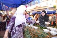 PERASMIAN PAMERAN ALHARAMAIN  DAN MAJLIS  RAMAH MESRA BERSAMA PENGGIAT INDUSTRI PELANCONGAN