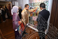 MAJLIS PERASIMAN PAMERAN REMINI SCENCES OF ORIGINS UNFOLDING CULTURA NARRATIVES EXHIBITION,PAMERAN UITM DAN MTN
