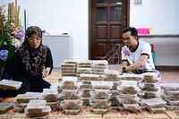 PROGRAM MEMASAK BUBUR ASYURA ANJURAN SURAU AL-FALAH MUZIUM NEGARA