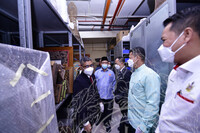 LAWATAN KERJA YB MEJAR (B) HJ MD ANIZAM BIN AB RAHMAN KE JMM