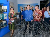 LAWATAN VIP CENTRAL MILITARY COMMISSION CHINA