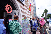 MAJLIS PERASMIAN PAMERAN RAHSIA KEBAYA DI MUZIUM TEKSTIL NEGARA DISEMPURNAKAN OLEH TENGKU PERMAISURI SELANGOR, DYMM TENGKU PERMAISURI HAJAH NORASHIKIN (ALBUM 1)