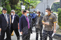 LAWATAN TIM. MENTERI MOTAC( YB DATUK DR. JEFFREY G.KITINGAN)  KE MUZIUM NEGARA SEMPENA PEMBUKAAN SEMULA MUZIUM-MUZIUM DIBWH JAB. MUZIUM MALAYSIA