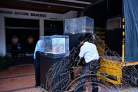 KERJA KERJA PERSIAPAN PAMERAN SEMANGAT ASEAN DI GALERI 2 JMM