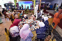 PERASMIAN PAMERAN BIDAN DAN MAJLIS RAMAH MESRA AIDILFITRI