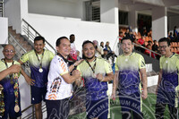 HMA2023 - PERLAWANAN PERSAHABATAN BOLA SEPAK DI STADIUM NEGERI SARAWAK