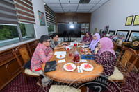 KUNJUNGAN PENGURUSAN TERTINGGI PEGAWAI ISTANA BUDAYA BERSAMA MUZIUM MUZIK