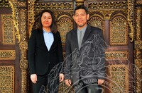 LAWATAN DARI  ATTACHE EMBASEY  OF THE REPUBLIC OF KAZAKHTAN. MISS. TINIKEYEVA