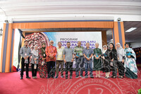 PROGRAM PERKONGSIAN ILMU ANTARA PESARA DAN KURATOR BAHARU JMM BERTEMAKAN SEPANJANG JALAN KENANGAN WARGA CAPING MUZIUM NEGARA