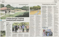 Utusan Malaysia_21-Aug-2020_ms 26 & 27_Taman Botani Taipang kembali jadi tumpuan