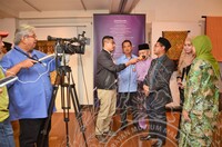 MAJLIS APRESIASI & PERASMIAN PAMERAN SULAIMAN GHANI PENGIAT SENI TEKSTIL MALAYSIA