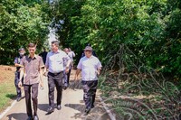 LAWATAN KERJA YB MENTERI  DATUK AARON AGO DAGANG,  KEMENTERIAN PERPADUAN KE MUZIUM KOTA LUKUT