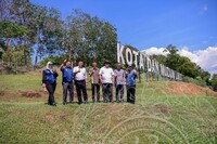 LAWATAN KERJA YB MENTERI  DATUK AARON AGO DAGANG,  KEMENTERIAN PERPADUAN KE MUZIUM KOTA LUKUT