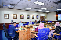 LAWATAN KERJA RASMI KE JMM DARI BALAI KHAZANAH ISLAM SULTAN HAJI HASSANAL BOLKIAH, BRUNEI DARUSSALAM