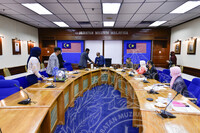 KUNJUNGAN HORMAT MALAYSIAN FOOTBALL LEAGUE