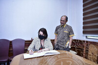 LAWATAN DUTA ROMANIA KE MUZIUM NEGARA