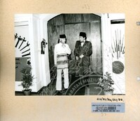 DYMM SULTAN PERAK MELAWAT MUZIUM TAIPING 1986