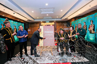 MAJLIS DERMA KOLEKSI SET TAGONG KADAZAN OLEH PERTUBUHAN KADAZAN SABAH JEPADA JMM