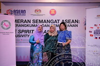 LAWATAN RASMI DARI ASEAN LADIES CIRCLE KE PAMERAN SEMANGAT ASEAN DI GALERI 2, JMM