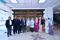 LAWATAN KERJA RASMI KE JMM DARI BALAI KHAZANAH ISLAM SULTAN HAJI HASSANAL BOLKIAH, BRUNEI DARUSSALAM