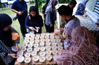 GOTONG ROYONG BUBUR LAMBUK DI SURAU AL- FALAH