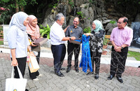 LAWATAN LESTARI SEMARAK PELANCONGAN NEGERI PERLIS YB MENTERI MOTAC (YB Dato' Sri Hajah Nancy Shukri)  KE MUZIUM KOTA KAYANG