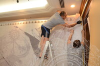 KERJA-KERJA PERSIAPAN PAMERAN KAZAKSTAN GOLDEN MAN