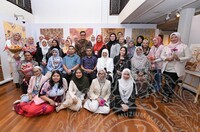 MAJLIS PERASMIAN PAMERAN DYECO TEXTILE EXPLORATION OF NATURAL DYES