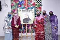 MAJLIS PERSARAAN PUAN ZALEHA BINTI TASRIB DIHADAPAN BILIK DATO KP