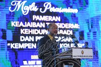 MAJLIS PERASMIAN PAMERAN KEAJAIBAN TAKSIDERMI KEHIDUPAN ABADI DAN PELANCARAN KEMPEN DERMA KOLEKSI