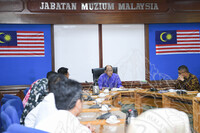 KUNJUNGAN HORMAT PENGARAH LEMBAGA MUZIUM NEGERI PERAK  KE JABATAN MUZIUM NEGARA