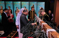 MAJLIS DERMA KOLEKSI SET TAGONG KADAZAN OLEH PERTUBUHAN KADAZAN SABAH JEPADA JMM