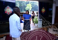 LAWATAN RASMI DARI ASEAN LADIES CIRCLE KE PAMERAN SEMANGAT ASEAN DI GALERI 2, JMM