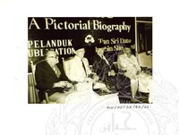 PELANCARAN BUKU BIODATA TAN SRI HAJI MUBIN SHEPPARD DI KELAB ROYAL SELANGOR DIRASMIKAN OLEH TUNKU ABDUL RAHMAN, PERDANA MENTERI MALAYSIA PERTAMA PADA 27.08.1984