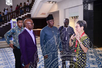 LAWATAN TETAMU RASMI KERAJAAN GAMBIA H.E OUSMAN SOWE MINISTRY OF FOREIGN AFFAIR GAMBIA KE MUZIUM NEGARA