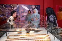 MAJLIS PERASMIAN PAMERAN RAHSIA KEBAYA DI MUZIUM TEKSTIL NEGARA DISEMPURNAKAN OLEH TENGKU PERMAISURI SELANGOR, DYMM TENGKU PERMAISURI HAJAH NORASHIKIN (ALBUM 1)