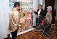 MAJLIS PERASIMAN PAMERAN REMINI SCENCES OF ORIGINS UNFOLDING CULTURA NARRATIVES EXHIBITION,PAMERAN UITM DAN MTN