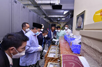 LAWATAN KERJA YB MEJAR (B) HJ MD ANIZAM BIN AB RAHMAN KE JMM