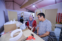 HMA2023 - SUASANA PERSIAPAN TEMPAT DI DEWAN PAMERAN HMA 2023 DAN PENTAS UTAMA DI BORNEO CULTURES MUSEUM