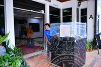 KERJA KERJA PERSIAPAN PAMERAN SEMANGAT ASEAN DI GALERI 2 JMM