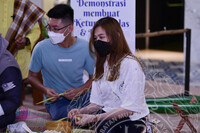 PROGRAM MEMORI RAMADAN DAN SYAWAL MUZIUM NEGARA, DEMO MENGANYAM KETUPAT