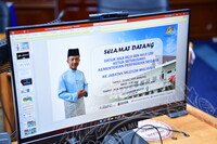 LAWATAN KERJA YBHG DATUK KSU KEMENTERIAN PERPADUAN NEGARA KE JMM