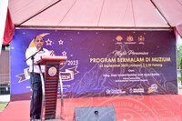 MAJLIS PERASMIAN PROGRAM BERMALAM DI MUZIUM DI HANG TUAH CENTRE, MELAKA