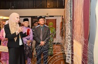 MAJLIS APRESIASI & PERASMIAN PAMERAN SULAIMAN GHANI PENGIAT SENI TEKSTIL MALAYSIA