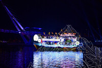 MAJLIS PERARAKAN KAPAL BERHIAS SEMPENA KEMERDEKAAN SARAWAK KE60 DI PESISIRAN KUCHING WATERFRONT