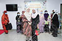 MAJLIS CLOCK OUT PENGARAH BAHAGIAN KHIDMAT PENGURRSAN PUAN NOORAZREEN IDAYU BT KAMAROZZAMAN